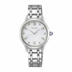 Seiko Core Diamond White Ladies Watch SRZ537P1
