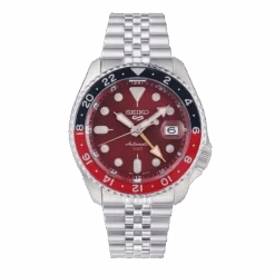 Seiko 5 Sport SKX GMT Men's Red Watch SSK031K1