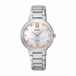 Seiko Solar Diamond Accent Ladies Watch SUP381