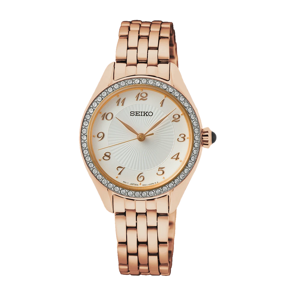 Seiko Caprice Ladies Rose Watch SUR396P 3 Seiko Caprice Ladies Rose Watch SUR396P