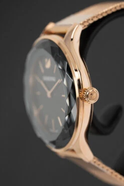 Swarovski Watch Octea Nova Mini Rose Gold Black 5430424 -Clock More Than Watches SWAROVSKI 5430424 4