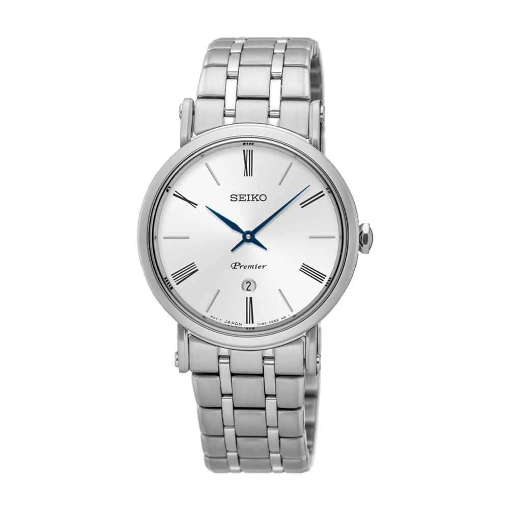 Seiko Premier Ladies Silver Watch SXB429 3 Seiko Premier Ladies Silver Watch SXB429