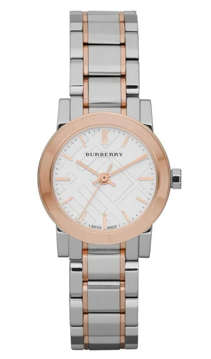 Burberry Ladies Watch The City Two Tone Rose Gold 26mm BU9205 3 Burberry Ladies Watch The City Two Tone Rose Gold 26mm BU9205