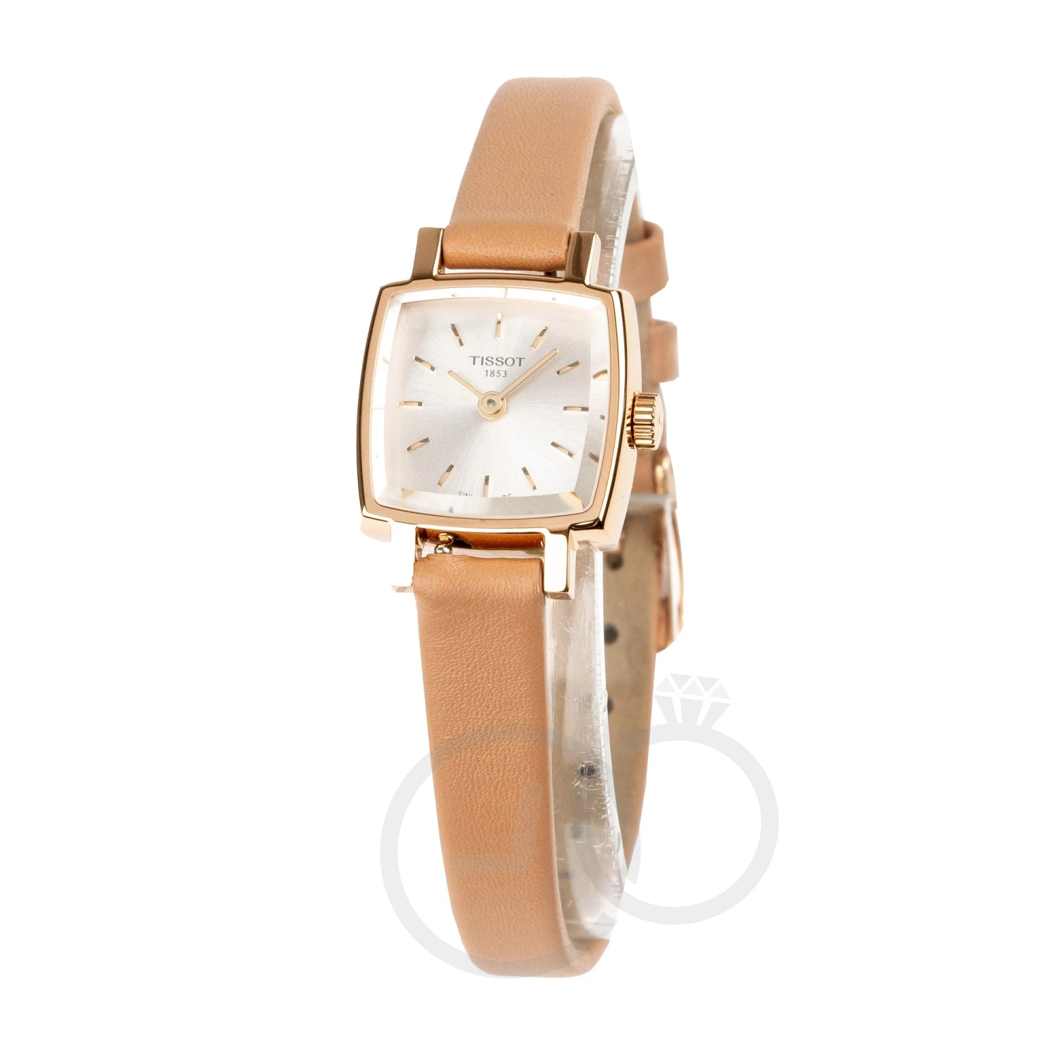 Tissot Lovely Summer Square Ladies Rose Gold Watch T0581093603101 3 Tissot Lovely Summer Square Ladies Rose Gold Watch T0581093603101