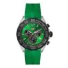Tag Heuer Watch Formula 1 Green Rubber Strap Chronograph CAZ101AP.FT8056 -Clock More Than Watches TAG Heuer Formula 1 43mm Green Rubber Strap Chronograph Mens Watch CAZ101AP.FT8056 43 mm Green Dial