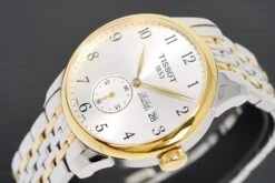 Tissot Le Locle Small Seconds Men's Silver Gold Watch T0064282203200 -Clock More Than Watches TISSOT T0064282203200 2