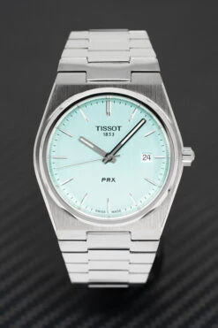 Tissot Men's Watch PRX Mint Green T1374101109101 16 Tissot Men's Watch PRX Mint Green T1374101109101 -Clock More Than Watches TISSOT T1374101109101 1