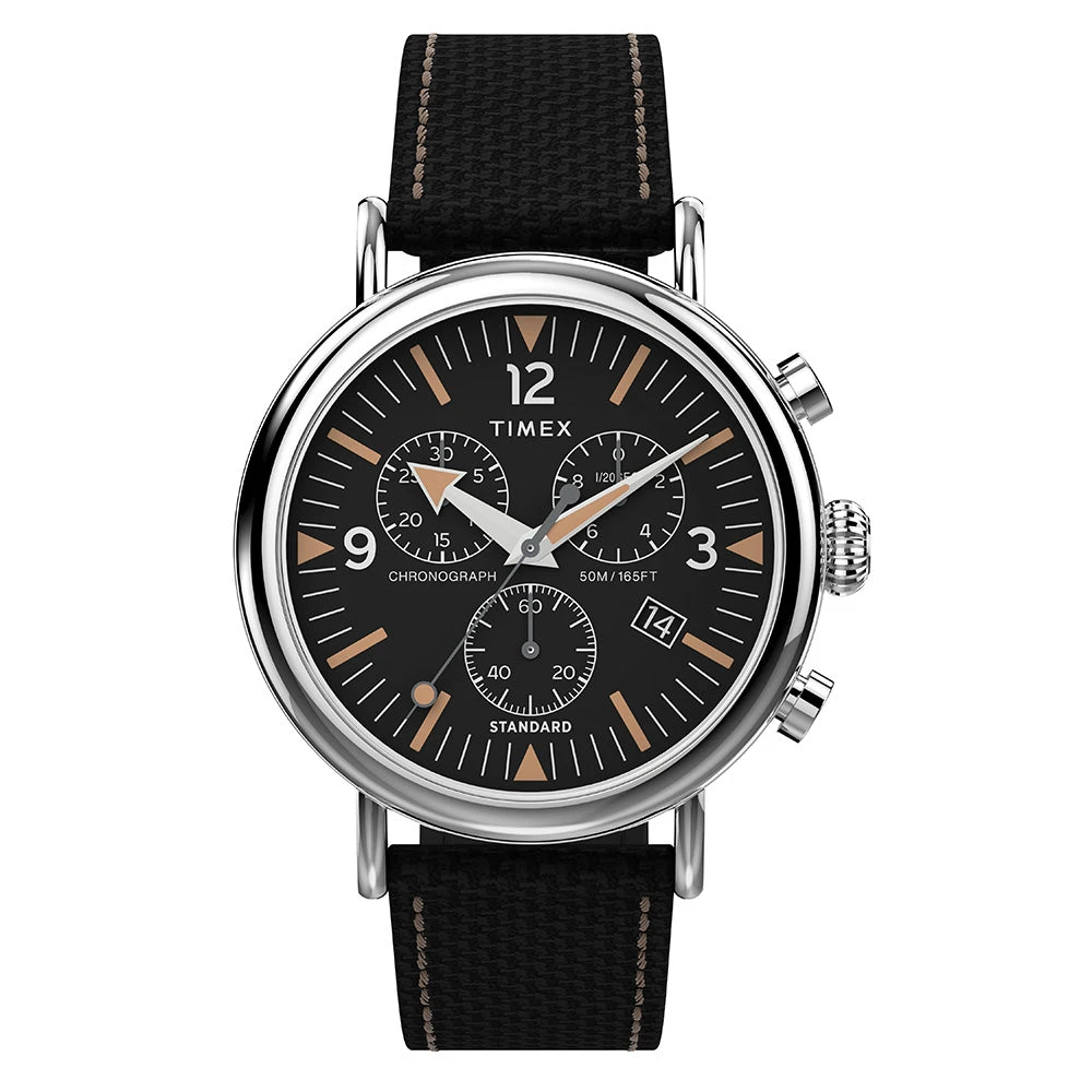 Timex Waterbury Standard Men's Black Watch TW2V43700 3 Timex Waterbury Standard Men's Black Watch TW2V43700