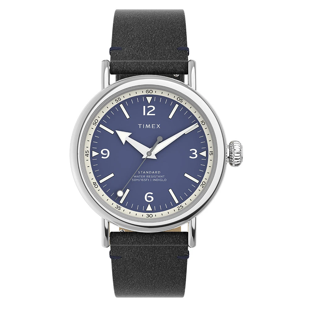 Timex Waterbury Standard Men's Blue Watch TW2V71300 3 Timex Waterbury Standard Men's Blue Watch TW2V71300