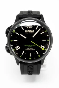 U-Boat Watch Capsoil Doppiotempo 45 DLC Green Rehaut 8840/B -Clock More Than Watches U BOAT 8840 B 1