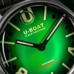 U-Boat Men's Watch Darkmoon 40 Green Soleil Steel 9502 -Clock More Than Watches U BoatWatchDarkmoon40mmGreenSSSoleil9502 A4