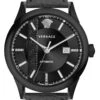 Versace Men's Watch Aiakos 44mm Automatic Black Diamond V18030017 -Clock More Than Watches V18030017