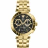Versace Aion Men's Chronograph Black Gold Watch VE1D02823 -Clock More Than Watches VE1D02823