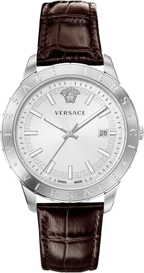 Versace Men's Watch Univers White Brown VE2C00121 3 Versace Men's Watch Univers White Brown VE2C00121