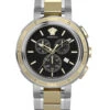 Versace Men's Watch V-Extreme Pro 46mm Black Two-Tone Bracelet VE2H00421 -Clock More Than Watches VE2H00421