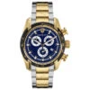 Versace Men's Watch V-Ray 44mm Blue Two-Tone Bracelet VE2I01021 -Clock More Than Watches VE2I01021