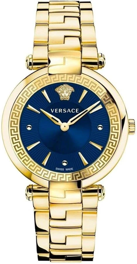 Versace Ladies Watch Revive 35mm Blue Gold Bracelet VE2L00621 3 Versace Ladies Watch Revive 35mm Blue Gold Bracelet VE2L00621