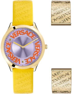 Versace Ladies Watch Logo Halo Yellow VE2O00822 6 Versace Ladies Watch Logo Halo Yellow VE2O00822 -Clock More Than Watches VE2O00822