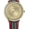 Versace Men's Watch V-Circle Gold Red VE5A02021 -Clock More Than Watches VE5A02021