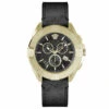Versace Men's Watch Chrono Sporty 46mm Black Gold VE5CA0323 -Clock More Than Watches VE5CA0323