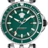 Versace Men's Watch V-Race Diver 46mm Green Bracelet VEAK00721 -Clock More Than Watches VEAK00721