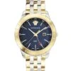 Versace Men's Watch Univers GMT Blue Two-Tone Bracelet VEBK01019 -Clock More Than Watches VEBK01019