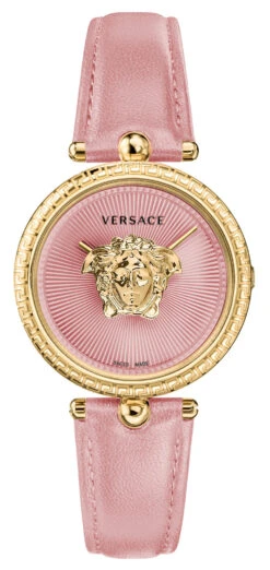 Versace Ladies Watch Palazzo Empire 34mm Pink Gold VECQ01220