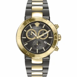 Versace Urban Mystique Men's Chronograph Grey Gold Watch VEPY01121