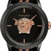 Versace Men's Watch Palazzo Empire Black Two-Tone Bracelet VERD01623 -Clock More Than Watches VERD01623