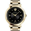Versace Ladies Watch Pop Chic Black Gold Bracelet VEVD00619 1 Versace Ladies Watch Pop Chic Black Gold Bracelet VEVD00619 -Clock More Than Watches VEVD00619