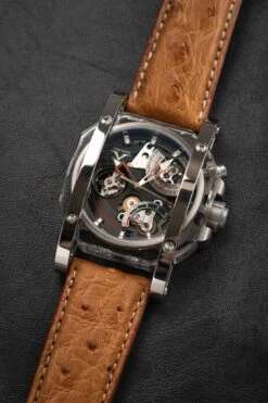 Visconti Watch 2Squared Crystal Demo Black Brown W107-00-120-1110 16 Visconti Watch 2Squared Crystal Demo Black Brown W107-00-120-1110 -Clock More Than Watches VISCONTI W107 00 120 1110 2