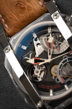 Visconti Watch 2Squared Crystal Demo Black Brown W107-00-120-1110 21 Visconti Watch 2Squared Crystal Demo Black Brown W107-00-120-1110 -Clock More Than Watches VISCONTI W107 00 120 1110 4