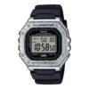 Casio Watch Chronograph Digital Black Silver W-218HM-7AV -Clock More Than Watches W 218HM 7AV