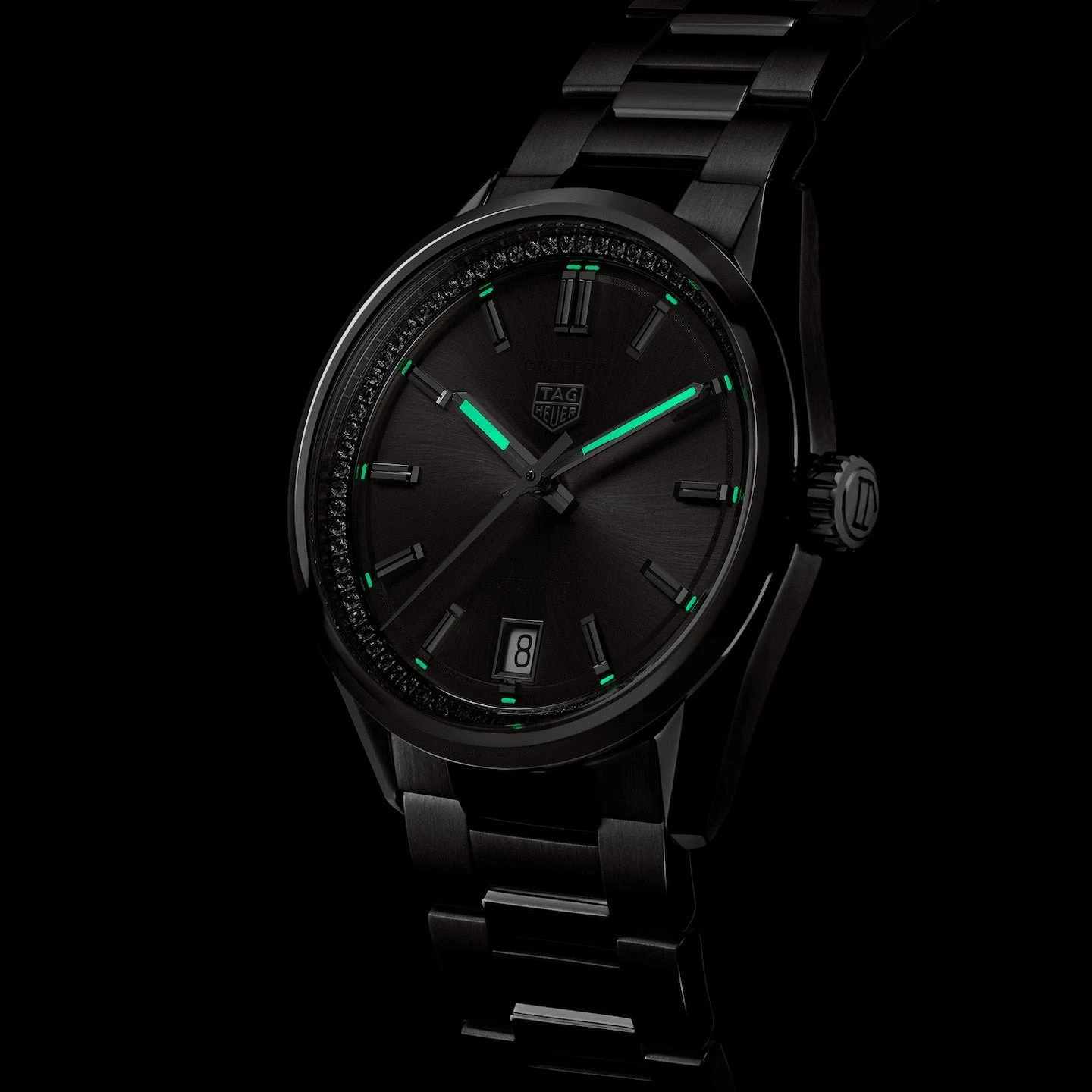 Tag Heuer Carrera Ladies Soft Pink Diamond Watch WBN231A.BA0001 8 Tag Heuer Carrera Ladies Soft Pink Diamond Watch WBN231A.BA0001 - Image 6