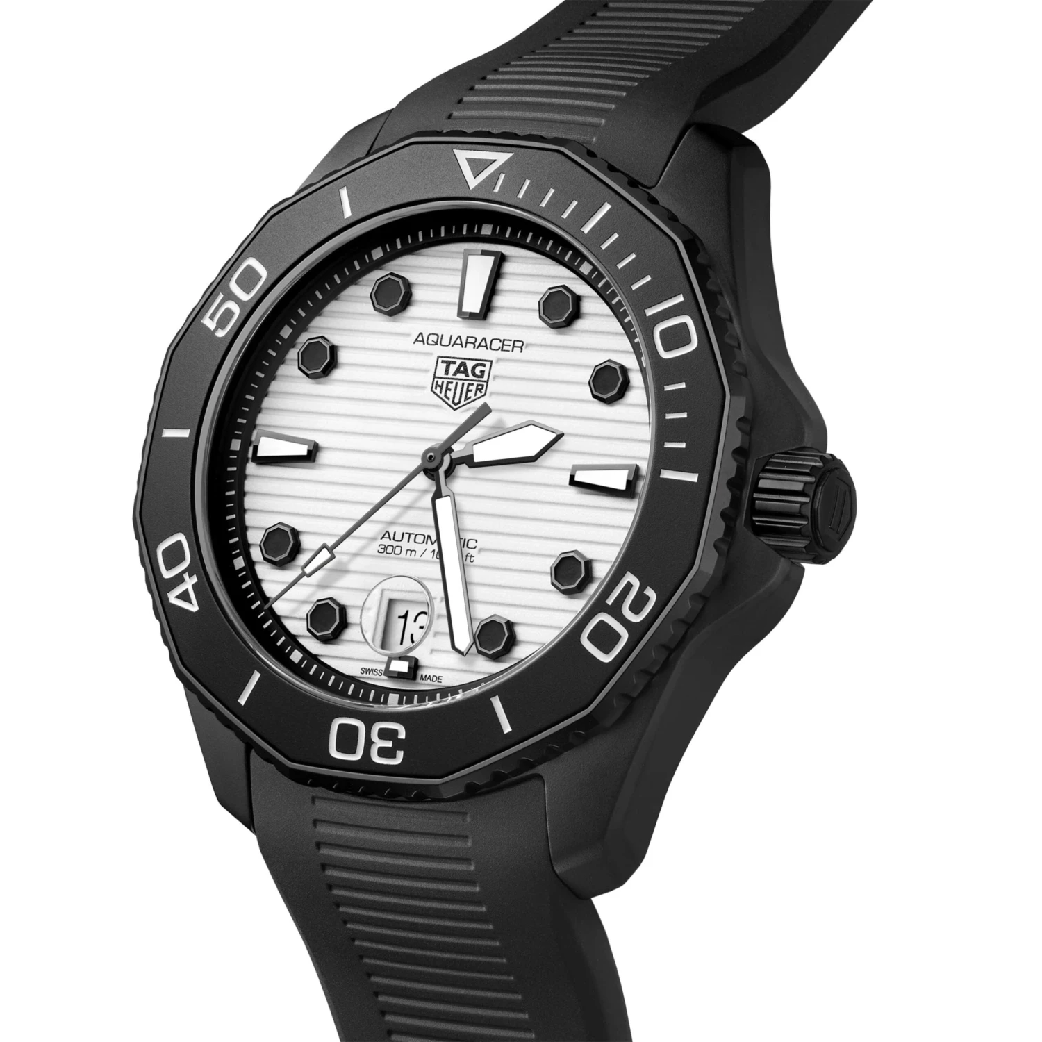 Tag Heuer Aquaracer Professional 300 Men's Black Watch WBP201D.FT6197 6 Tag Heuer Aquaracer Professional 300 Men's Black Watch WBP201D.FT6197 - Image 4
