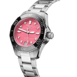 Tag Heuer Aquaracer Professional 300 Ladies Pink Watch WBP231J.BA0618 -Clock More Than Watches WBP231J.BA0618 4
