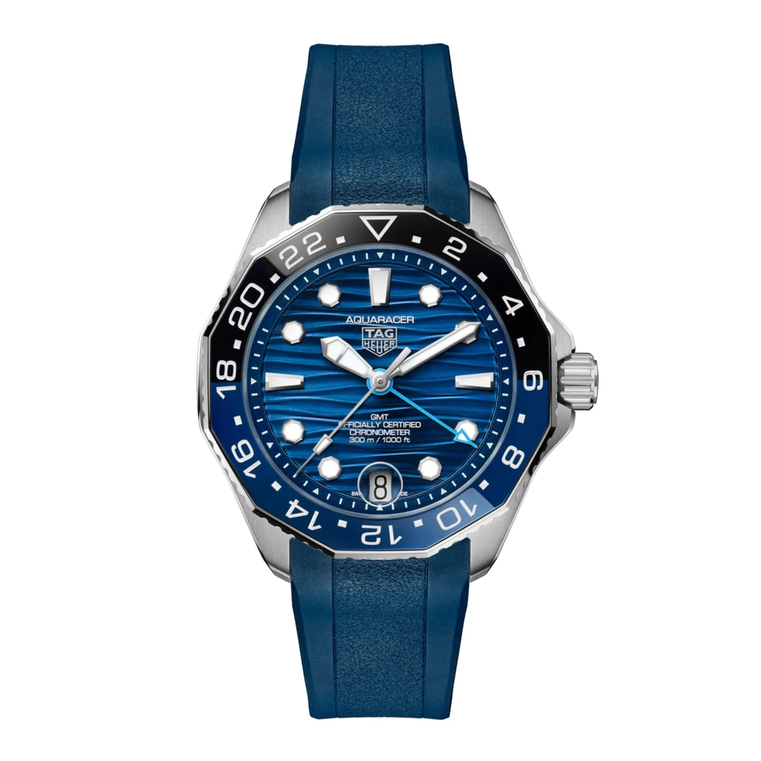 Tag Heuer Aquaracer Professional 300 GMT Men's Blue Watch WBP5114.FT6259 3 Tag Heuer Aquaracer Professional 300 GMT Men's Blue Watch WBP5114.FT6259