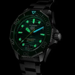 Tag Heuer Aquaracer Professional 300 Men's Green Watch WBP5116.BA0013 12 Tag Heuer Aquaracer Professional 300 Men's Green Watch WBP5116.BA0013 -Clock More Than Watches WBP5116.BA0013 5