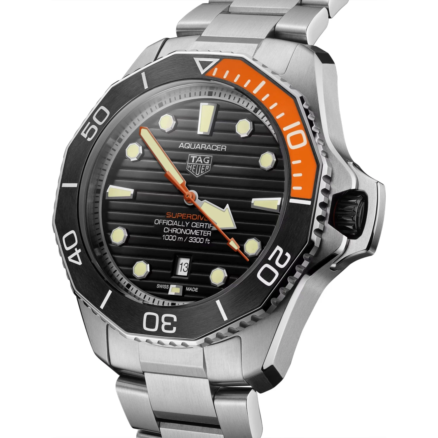 Tag Heuer Aquaracer Professional 1000 Superdiver Men's Black Watch WBP5A8A.BF0619 6 Tag Heuer Aquaracer Professional 1000 Superdiver Men's Black Watch WBP5A8A.BF0619 - Image 4