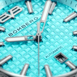 Bomberg Men's Bolt-68 NEO Automatic Teal Lagoon Watch BF43ASS.12-6.12 22 Bomberg Men's Bolt-68 NEO Automatic Teal Lagoon Watch BF43ASS.12-6.12 -Clock More Than Watches X MSTW D05 Dial 1