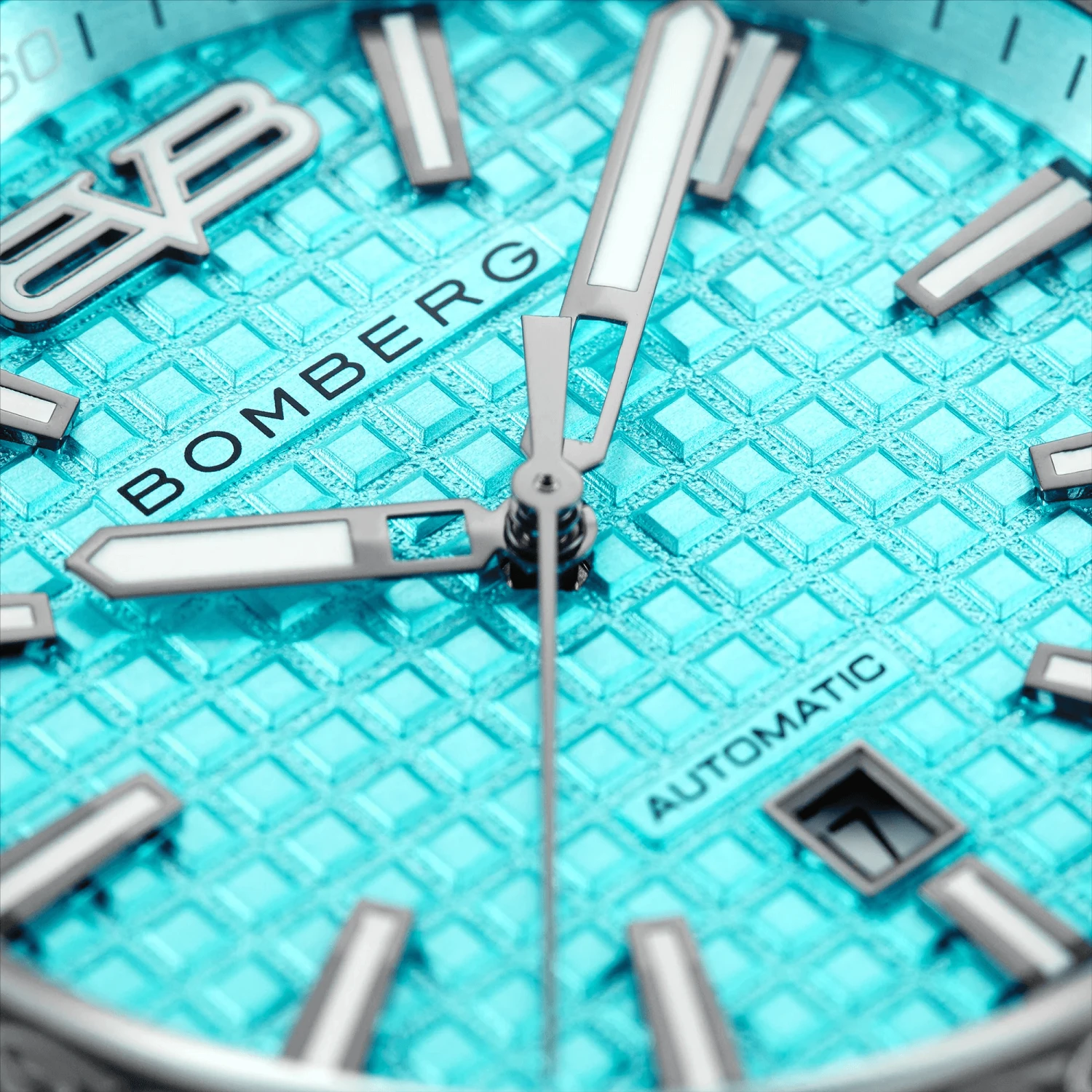 Bomberg Men's Bolt-68 NEO Automatic Teal Lagoon Watch BF43ASS.12-6.12 10 Bomberg Men's Bolt-68 NEO Automatic Teal Lagoon Watch BF43ASS.12-6.12 - Image 8