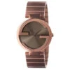 Gucci Watch Interlocking G Ladies 37mm Brown YA133317 -Clock More Than Watches YA133317