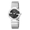 Gucci Watch Interlocking G Ladies 29mm Silver Black YA133502 -Clock More Than Watches YA133502