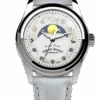 Armand Nicolet Ladies Watch M03 Moonphase 34mm White Silver A151QAA-AN-P882BC8