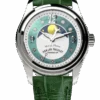 Armand Nicolet Ladies Watch M03 Moonphase 34mm Silver Green A151QAA-AV-P882VR8