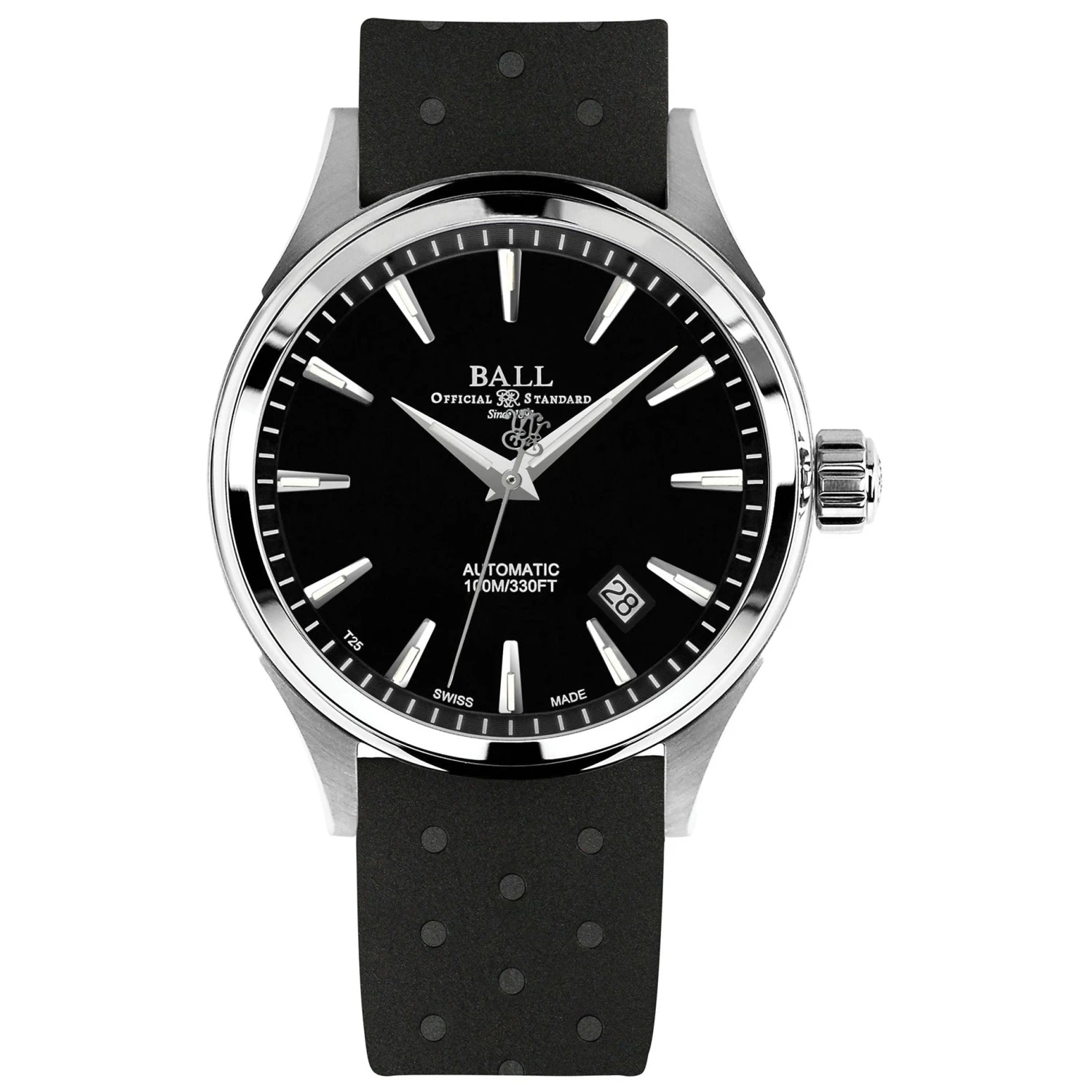 Ball Fireman Victory Men's Black Watch NM2098C-P3J-BK 3 Ball Fireman Victory Men's Black Watch NM2098C-P3J-BK
