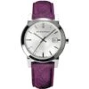 Burberry BU9122 Ladies Purple 34mm Watch -Clock More Than Watches analogue watch burberry bu9122 ladies purple watch 1