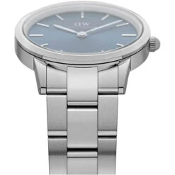 Daniel Wellington Iconic Link ArcticLadies Silver Watch DW00100457 -Clock More Than Watches analogue watch daniel wellington iconic link arctic ladies silver watch dw00100457 3