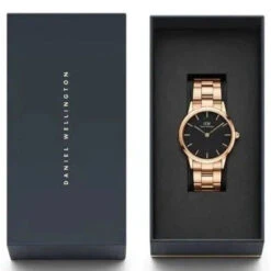 Daniel Wellington Iconic Link Ladies Rose Gold Watch DW00600210 -Clock More Than Watches analogue watch daniel wellington iconic link ladies rose gold watch dw00600210 3
