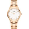 Daniel Wellington Iconic Link Ladies Rose Gold Watch DW00600211 -Clock More Than Watches analogue watch daniel wellington iconic link ladies rose gold watch dw00600211 1